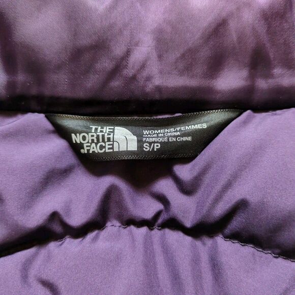 The North Face‎ Aconcagua 550 Down Puffer Vest Purple Women's Small - Picture 7 of 15